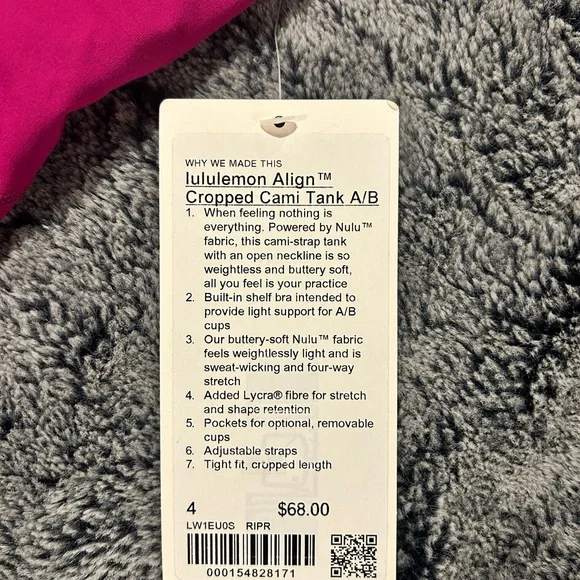 Vibrant Pink Crop Top - Picture 2 of 4